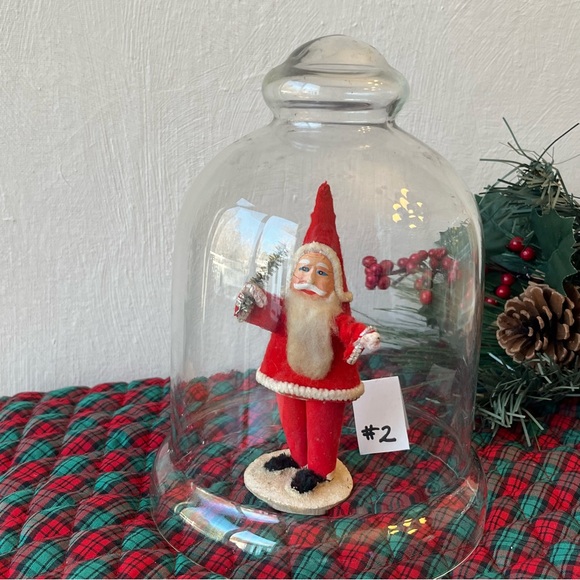 Vintage Japan Belsnickel Santa Claus Figurine- Standing on Base St. Nicholas #2 - Picture 3 of 16